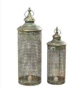 Lanterne durable exclusive faite à la main en laiton massif et fer de style moderne pour la décoration de Noël d'hôtel à la maison avec couleur personnalisée - Product Image 4