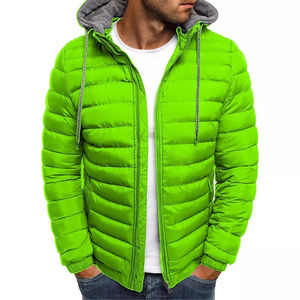 2025 chaqueta acolchada transpirable de secado rápido para hombre, venta al por mayor, chaqueta de lona de invierno - Product Image 3