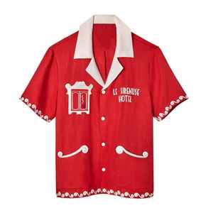 Chemises cabanes élégantes en coton pour hommes, tenues légères à manches courtes, confortables et décontractées, vêtements d'été, fournisseur OEM - Product Image 3