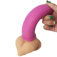 Dildo en silicone de 20 cm, texture réaliste, forme de trompe d'éléphant, plug anal confortable, jouet imperméable, 335 g, jouet sexuel pour adultes
