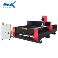 1325 Router CNC de alta velocidad para mármol, granito, piedra, estatuas y lápidas, con caja de engranajes, PLC, motor de husillo de 3KW y refrigeración por agua, de larga duración