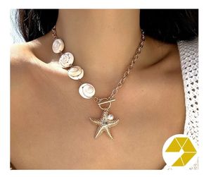 Bijoux chauds: collier de coquille de bonheur tropical, collier de coquille de bijoux d'été chics côtiers en vrac pour collier de coquille de plage/mer - Product Image 3