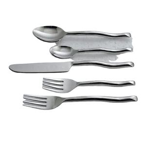Utensilios de cocina útiles Tenedor decorativo Cubiertos Juego de cubiertos de acero inoxidable Juego de cubiertos de alta calidad de acero inoxidable - Product Image 1
