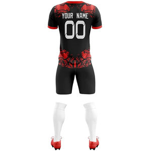 Nuevo OEM personalizado impresión personalizada adulto niños uniforme de fútbol uniforme de entrenamiento secado rápido transpirable equipo uniforme - Product Image 6