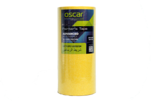 Ruban de masquage industriel Oscar 45 mm x 40 m, adhésif en caoutchouc, simple face, papier kraft, extra résistant pour murs, armoires, sols en bois - Product Image 3