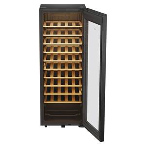 SERIE 3 HWS58GGH1 Bodega para 50 Botellas Clase G, Vinoteca para 58 Botellas en Negro 47.5x45.6x128cm - Product Image 3