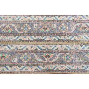 1.6x12.6 ft Vintage <b>Runner</b> <b>Rug</b>, Turkish Brown Ombr <b>Rug</b> - Product Image 4