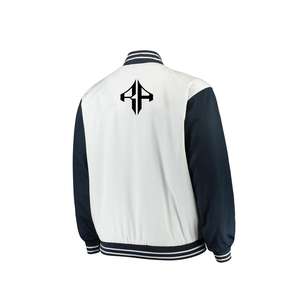 Chaqueta universitaria con cuello acanalado transpirable de poliéster 100%, nueva chaqueta de invierno con logotipo personalizado más vendida de ATLANTIC - Product Image 5