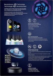 Brosse à dents électrique Oral-B iO Série 9 avec 4 têtes de brosse de rechange Oral-B, Aquamarine - Product Image 5