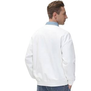 Sweat à capuche personnalisé de haute qualité 100% coton pour hommes, couleur unie 400g, polaire lourde, sweat-shirt décontracté, vêtements imprimés pour l'hiver - Product Image 4