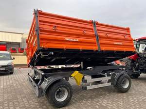 Calidad de fábrica, 4 ruedas, 3-10 toneladas, remolque agrícola, remolque hidráulico de 2 ruedas, remolque de Tractor, remolque detrás de Tractor, remolque agrícola - Product Image 6