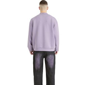 Sweat-shirts pour hommes de haute qualité, prix d'usine en gros, vêtements d'hiver, matière polaire 240 g/m², coton chaud, taille standard - Product Image 5