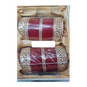 Most Selling Ethnic Bridal <b>Chura</b> Set with Matching Kalire Celebrate Your Wedding with a Traditional Look for Sale - Product Image 1