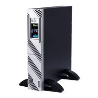 POWERCOM Onduleur monophasé interactif en ligne avec écran LCD, batterie au plomb, format rack/tour, capacité 1KVA-3KVA, onde sinusoïdale pure, 2-4ms