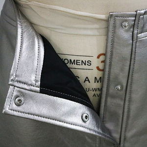 Dernières jupes en cuir décontractées pour femmes Design respirant de couleur personnalisée avec tour de taille naturel pour l'hiver Vente en gros - Product Image 6