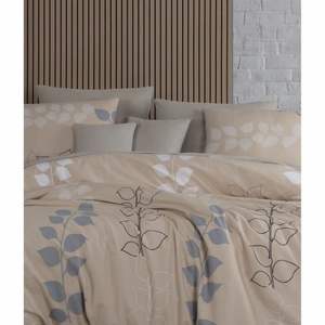 Juego de Funda Nórdica de 3 Piezas BigBuy Home, Tamaño King, Color Beige, con Patrón de Plantas Bordado, para Uso Doméstico - Product Image 3