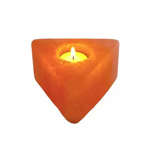 Lampe en sel de l'Himalaya artisanale de qualité supérieure, porte-bougie chauffe-plat, cristal naturel durable, décoration d'intérieur - Product Image 6