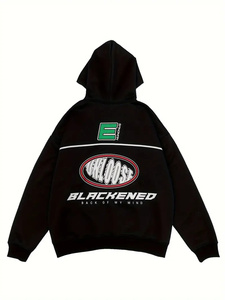 Pull à capuche en polaire XS de qualité supérieure pour hommes, nouveau style de vêtements d'hiver légers avec motifs imprimés, coton mélangé - Product Image 4