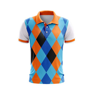Sublimation <b>Polo</b> T Shirt Lightweight Sports Wear <b>Polo</b> Shirt Men Comfortable Gym Training Outdoor Shirt - Product Image 1