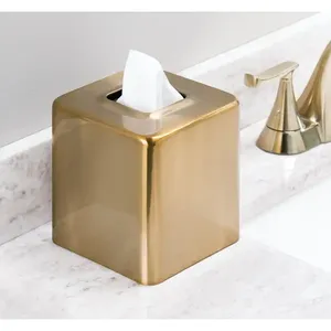 High Quality Customized <b>Tissue</b> Box Holder Premium Look Metal <b>Tissue</b> Box for Hotel Caffe Table Top Restaurant Decor Napkin Usage - Product Image 6