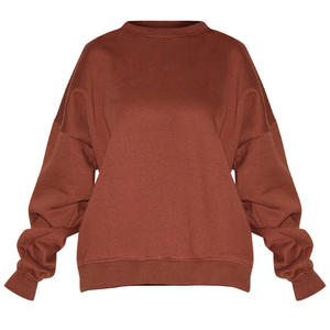 Sudadera personalizada para mujer con bordado de impresión de logotipo Jersey cómodo perfecto para la moda diaria con estilo y uso informal - Product Image 1