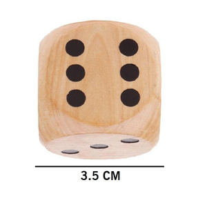 ลูกเต๋าไม้ใหญ่เล่นงูและบันไดลูโด, jhenga, ลูกเต๋าปาร์ตี้ผับ, ลูกเต๋าปิกนิก, อุปกรณ์เสริมเกมกระดานโดย ayaans - Product Image 2