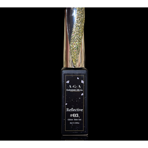 A.G.A # Gel per Unghie Riflettente Oro Giallo 03, Prodotto per Nail Art - Product Image 1