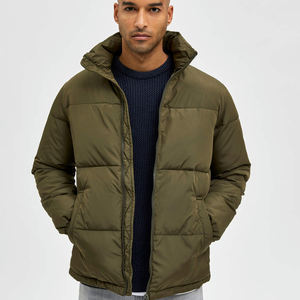 Chaqueta de otoño e invierno para hombre, chaqueta acolchada personalizada para exteriores gruesa de pato cálido, chaqueta de invierno - Product Image 3