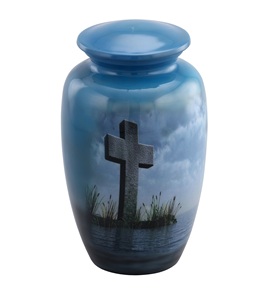 Meilleures urnes funéraires en métal écologiques pour adultes, couleur blanche et argentée, dernière conception, urne commémorative pour les amoureux. - Product Image 6