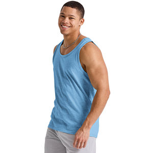 OEM Custom Gym <b>Men's</b> Tank <b>Tops</b> Hot Sales Ribbed Fitness <b>Crop</b> <b>Tops</b> <b>Men's</b> Breathable Muscle Fit Stringer Blank Tank <b>Top</b> - Product Image 6