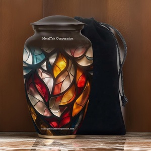 Modern Burial <b>Memorial</b> <b>Keepsake</b> Ashes Cremation Urn Adult American Style Wholesale Price Funeral Supplies Human Remain Ashes Jar - Product Image 5