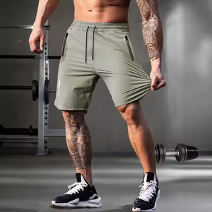 Pantalones cortos de gimnasio Fitness de la mejor calidad, OEM, logotipo personalizado, corte perfecto, estilo único, pantalones cortos para correr con logotipo - Product Image 5