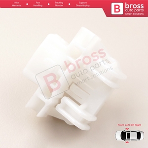 BWR31 Window Regulator Repair <b>Clips</b> Front Left or Right Door for Clio MK2 BB/CB 1998-2012 4/5 Door 7700842240 7700842241 - Product Image 3