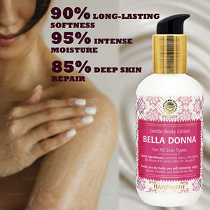 Loción Corporal Perfumada Bella Donna, Hidratación Profunda, Efecto Piel Sedosa, Fórmula Natural Hecha a Mano, Producción en Letonia, Marca Privada, Venta al Por Mayor - Product Image 2