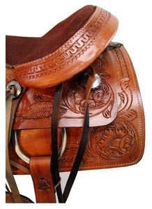 ชุดอานม้าหนังแท้คุณภาพพรีเมี่ยม, คุณภาพเยี่ยมเหมาะกับการแข่งแบบตะวันตก - Product Image 3