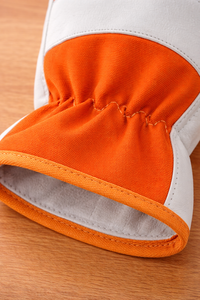 Guantes de Soldadura para Corte de Metal con Palma de Cuero Reforzado, Protección Duradera para las Manos, Suministro al por Mayor - Product Image 3