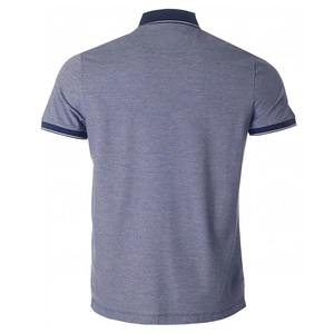 Camisas Casuales Sólidas de Alta Calidad al por Mayor de Jersey de Poliéster/Algodón para Hombre, Transpirables, con Bordado Personalizado y Estampado de Manga Corta - Product Image 2