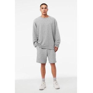 BELLA + CANVAS - Sponge Fleece Classic Crewneck Sudadera Athletic Heather Soft men Classic Crewneck Sudadera Suéter térmico - Product Image 6