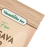 Tapioca nutrition sac d'emballage alimentaire huit côtés joint sous vide étanche à l'humidité dégradable composite auto-obturant sac