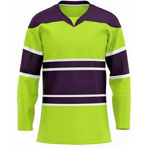 Jersey de Hockey sobre Hielo Premium Personalizable, Transpirable y Ligero, con Colores de Diseño Personalizado e Impresión por Sublimación - Product Image 5