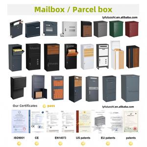 Boîte <span class=keywords><strong>aux</strong></span> <span class=keywords><strong>lettres</strong></span> extérieure personnalisée, boîte de dépôt de <span class=keywords><strong>colis</strong></span> intelligente sécurisée, boîte <span class=keywords><strong>aux</strong></span> <span class=keywords><strong>lettres</strong></span> intelligente en métal verrouillable avec grand espace - Product Image 4