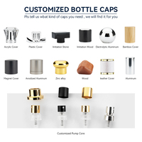 Flacon de parfum en verre personnalisé 50ml 100ml et coffret avec bouchon argenté – Prix usine, vente chaude, élégant