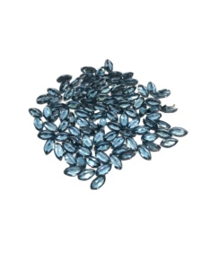 หินอัญมณีลอนดอนธรรมชาติขนาด2x4มม. หินธรรมชาติที่ผ่านการบำบัดด้วยความร้อน - Product Image 2