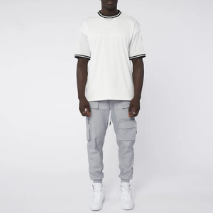 Top demandado Overall Cargo Pant and Trouser Hecho de 100% algodón con bolsillo con solapa logotipo personalizado Impresión de pantalones de hombre Pantalones para hombres - Product Image 6