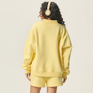 Conjuntos con Capucha XS Último Diseño Color Liso Shorts Cortos Top Corto de Manga Corta Conjunto de Dos Piezas Ropa de Mujer - Product Image 2