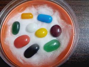 Piedra preciosa de rubí sintético de la India, piedra suelta de rubí creada por Asscher Lab con pequeñas grietas e inclusiones - Product Image 2