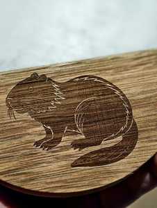 High Quality Eco-Friendly Classic Style Round Mango Wood Resin Inlay <b>Coasters</b> 8mm Thick 100mm Diameter Mixed Material <b>Drink</b> Pads - Product Image 2