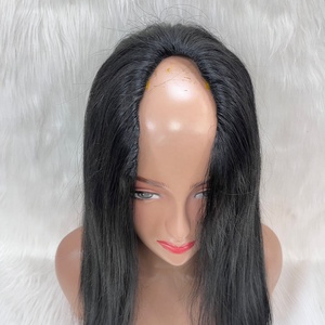 Pelo vietnamita crudo al por mayor pelucas de cabello humano U parte color natural cutícula alineada pelo - Product Image 5