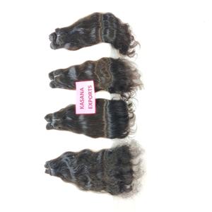 100% cuticule alignée faisceau vietnamien couleur brute naturelle femmes noires pas cher en gros machine double trame extensions de cheveux humains - Product Image 2