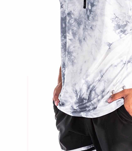 <b>Men's</b> Gym Bodybuilding <b>Sleeveless</b> <b>Hoodie</b> Winter Workout Singlet Tops with Digital Print Plain Dyed for Running - Product Image 5